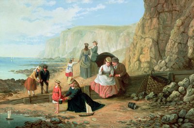A Day at the Seaside by William Scott